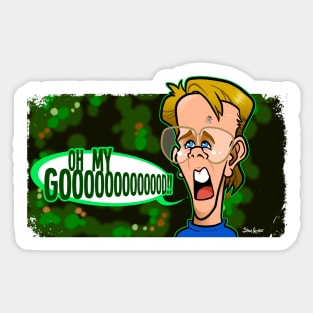 Nilbog: Oh my God! Sticker